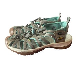Keen Women's Sandals - Brown and Aqua